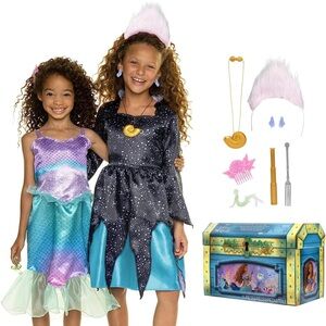 Disney The Little Mermaid Ariel & Ursula Dress Up Trunk with Accessories